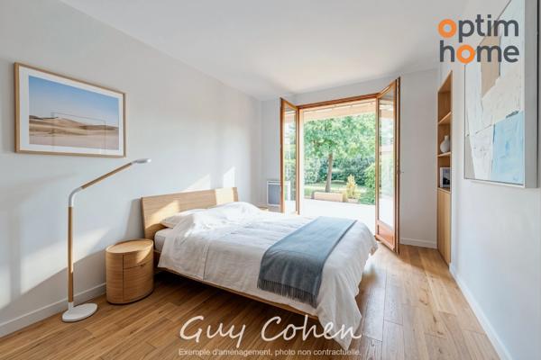 BEL APPARTEMENT T4 EN REZ DE JARDIN PROCHE CENTRE