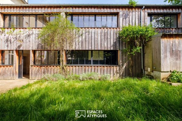 Maison de caractère et son extension contemporaine, aux portes du centre ville
