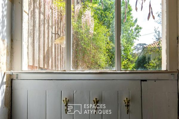 Maison de caractère et son extension contemporaine, aux portes du centre ville