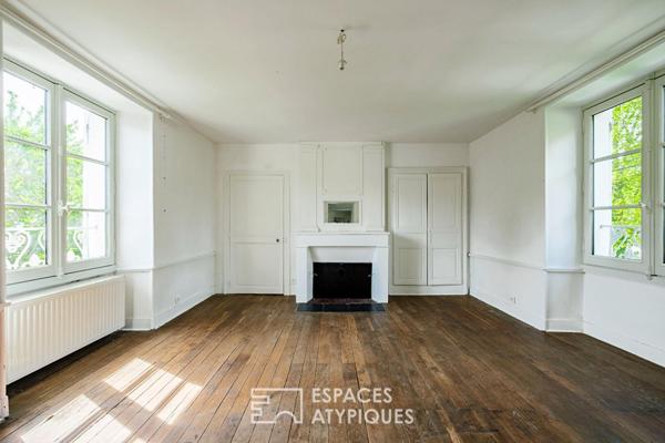 Maison de caractère et son extension contemporaine, aux portes du centre ville