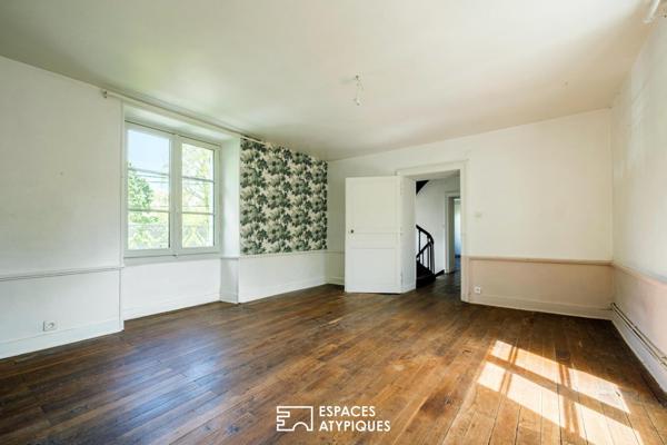 Maison de caractère et son extension contemporaine, aux portes du centre ville