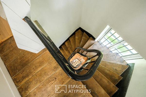 Maison de caractère et son extension contemporaine, aux portes du centre ville