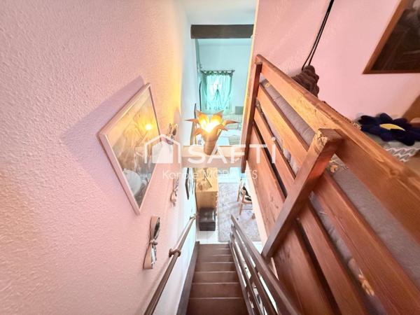 LE BARCARES (66), MAISON T3, DE 56 M2, AVEC MAGNIFIQUE JARDIN, STATIONNEMENTS, 2 MIN DE LA PLAGE