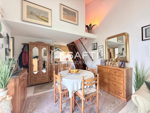 LE BARCARES (66), MAISON T3, DE 56 M2, AVEC MAGNIFIQUE JARDIN, STATIONNEMENTS, 2 MIN DE LA PLAGE