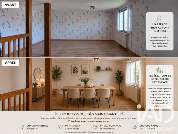 Maison à vendre 5 pièces 99 m² Besançon
