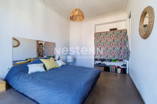 Trés bel appartement 4 pièces à vendre à Nice - Secteur Riquier- République d'environ 100 m².