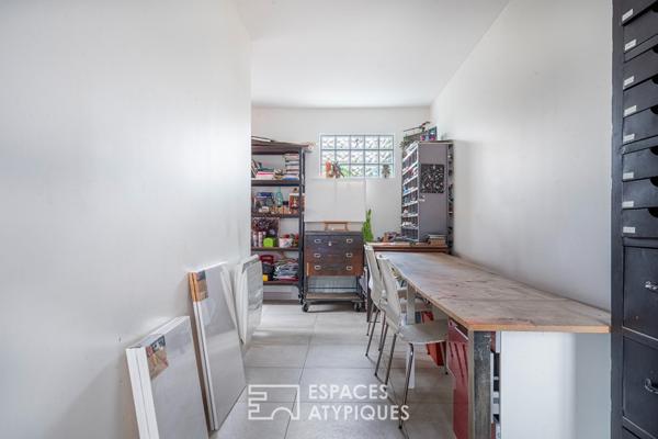 Maison bourgeoise avec extension et jardin