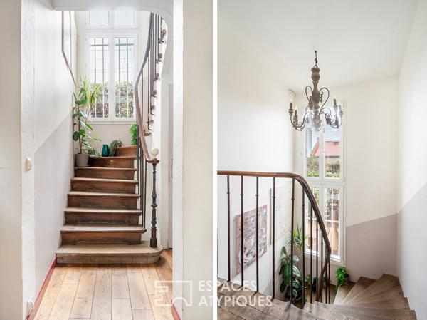 Maison bourgeoise avec extension et jardin