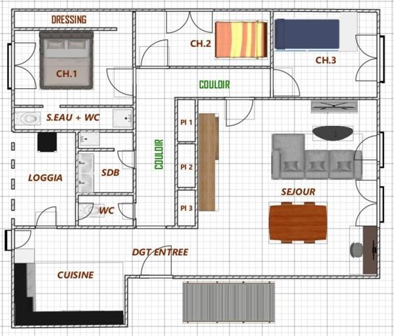A vendre bel appartement rénové à Montauban