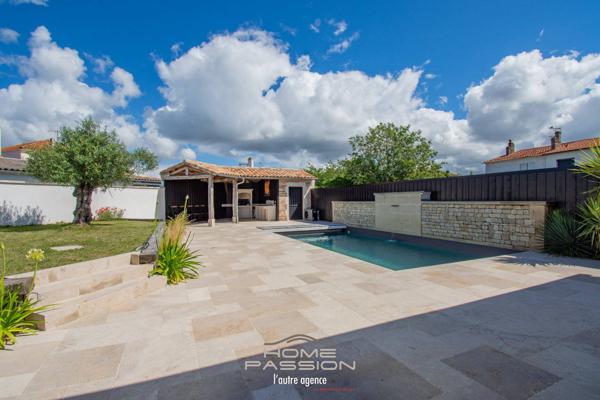 VAUX/MER - VILLA AVEC PISCINE 600M PLAGE