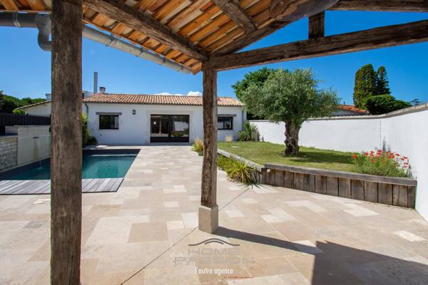 VAUX/MER - VILLA AVEC PISCINE 600M PLAGE