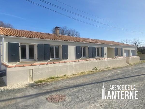 MAISON PLAIN-PIED 137 m² - TERRAIN 613 m² - DOUBLE GARAGE