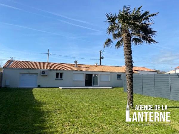 MAISON PLAIN-PIED 137 m² - TERRAIN 613 m² - DOUBLE GARAGE
