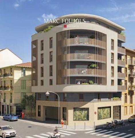 NICE CENTRE – appartement neuf 3 pièces avec balcon 14 m² et parking
