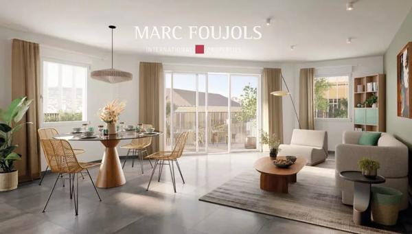 NICE CENTRE – appartement neuf 3 pièces avec balcon 14 m² et parking
