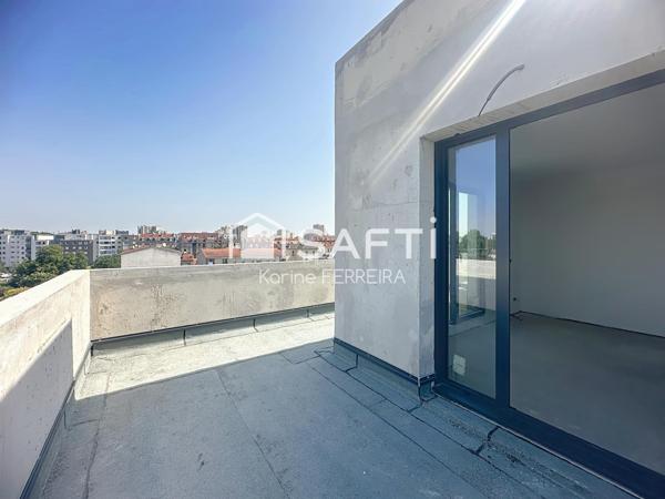 APPARTEMENT T5, TERRASSE DE 28M2 ET BALCON 6M2