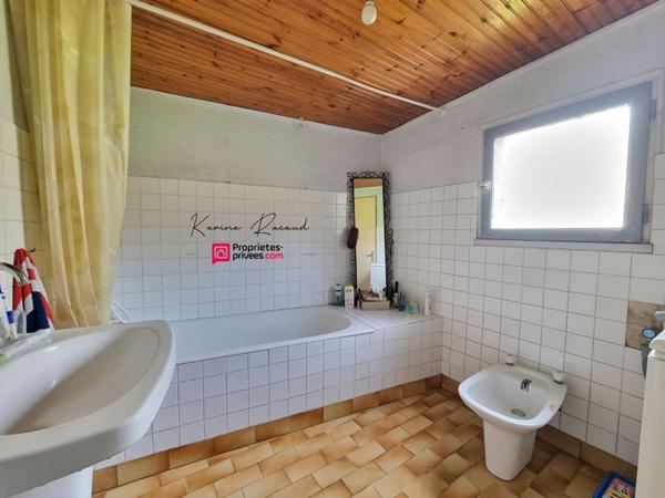 Maison  3 chambres 97 m²,  grand terrain