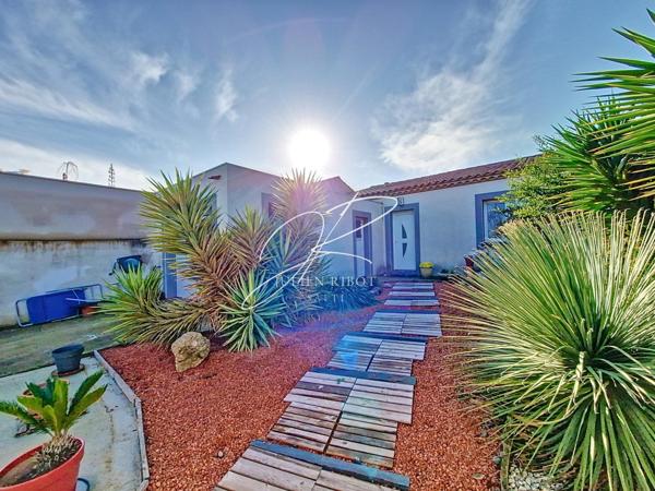 Maison T4 3 chambres plain pied 86 m² garage