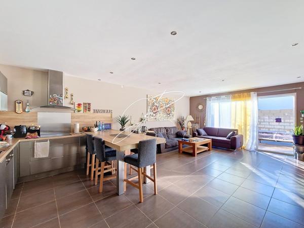 Maison T4 3 chambres plain pied 86 m² garage