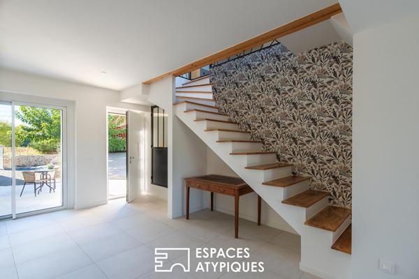 Demeure de caractère et maison indépendante au coeur d’un écrin de verdure