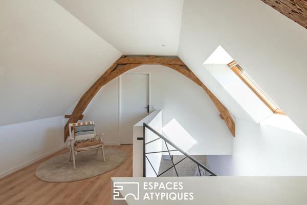 Demeure de caractère et maison indépendante au coeur d’un écrin de verdure