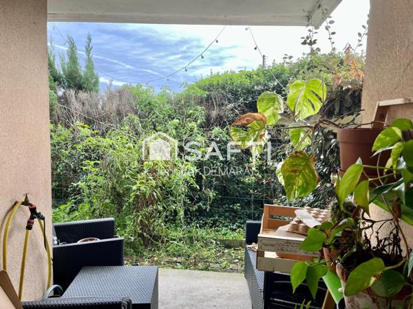 T2 AVEC JARDIN DANS RESIDENCE SECURISEE AVEC PISCINE - SAINT-JORY (31150)