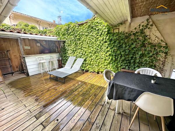 Maison de ville 3 chambres jardin 47200 MARMANDE