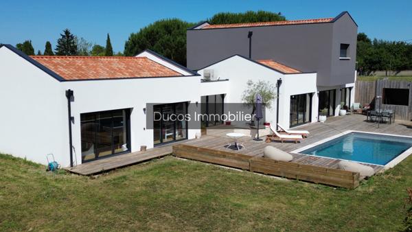 Maison d’Architecte Contemporaine – Coup de Cœur à 4 km de Marmande