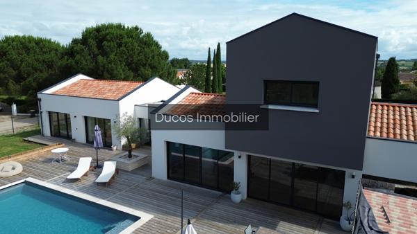 Maison d’Architecte Contemporaine – Coup de Cœur à 4 km de Marmande