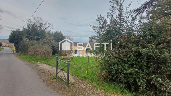 TERRAIN A BATIR 580M2 AVEC PUIT