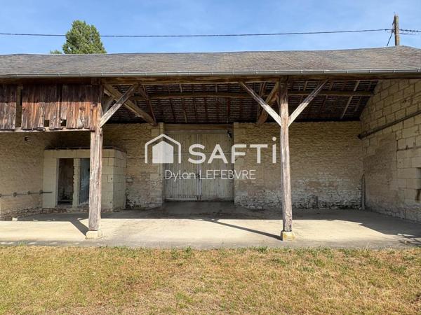 Maison avec dépendances et beau potentiel