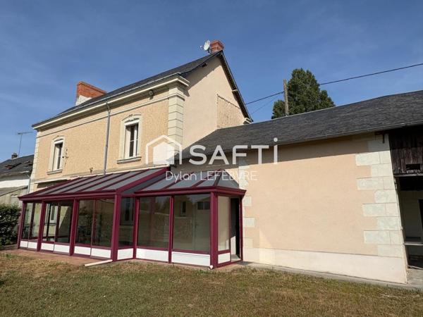 Maison avec dépendances et beau potentiel
