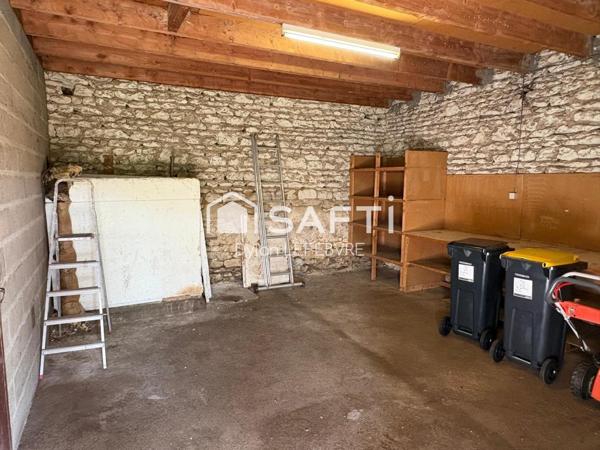 Maison avec dépendances et beau potentiel
