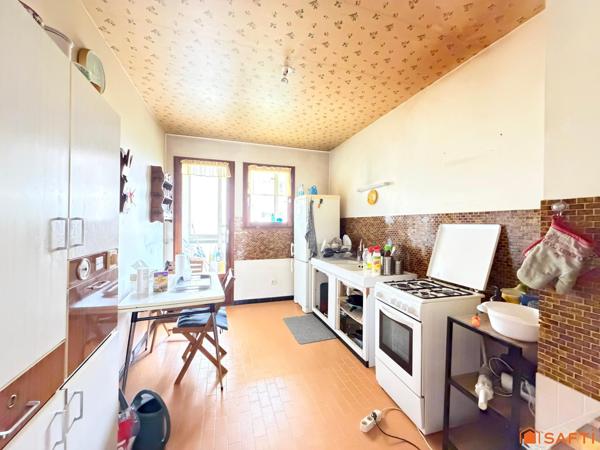 Appartement 119m2, 3 chambres, balcon et parking!