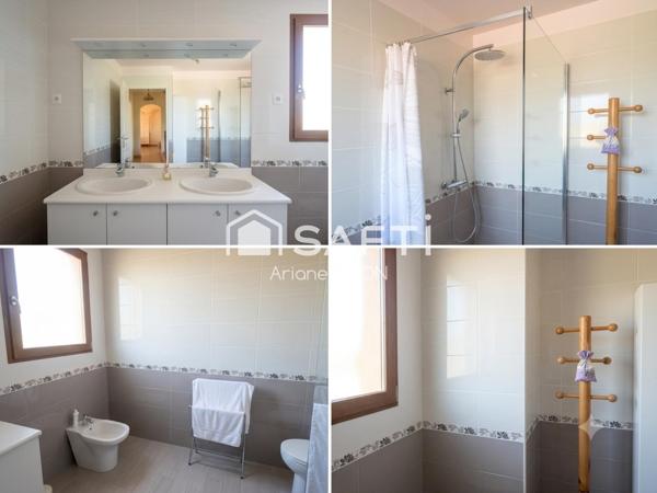 Pertuis : villa T6 de 166m² au calme avec piscine