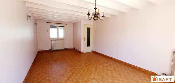 Maison 4 pièces avec jardin et garage