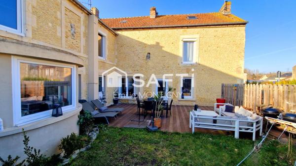 Maison familiale en pierres -188m2 - 5 chambres- Terrain 281m2