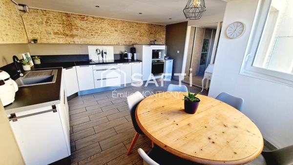 Maison familiale en pierres -188m2 - 5 chambres- Terrain 281m2