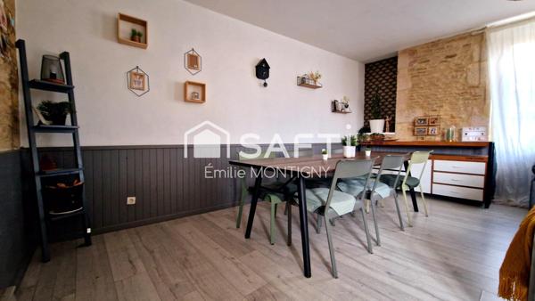 Maison familiale en pierres -188m2 - 5 chambres- Terrain 281m2