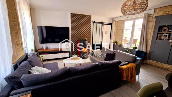 Maison familiale en pierres -188m2 - 5 chambres- Terrain 281m2