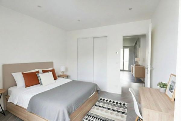 Appartement à vendre T3/4 en rez-de-chaussée surélevé, rénové, secteur Magalone/Le Corbusier —