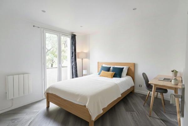 Appartement à vendre T3/4 en rez-de-chaussée surélevé, rénové, secteur Magalone/Le Corbusier —