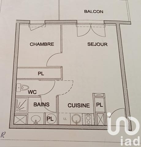 Appartement à vendre 2 pièces 32 m² Bordeaux