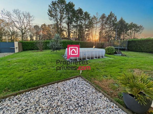 Maison contemporaine 107 m2 - 4 chambres - Piscine - Secteur Calme