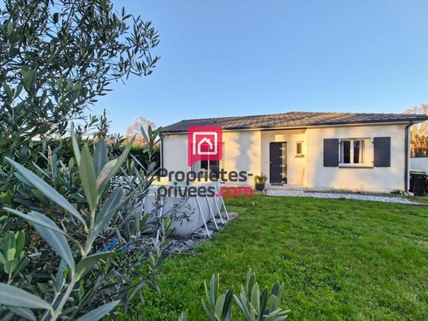 Maison contemporaine 107 m2 - 4 chambres - Piscine - Secteur Calme