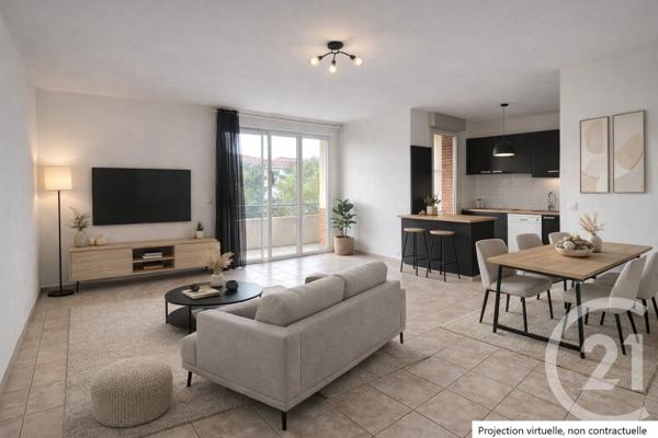 Appartement T2 à vendre  2 pièces - 41,55 m2 TOULOUSE - 31