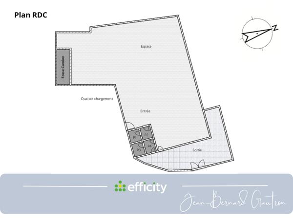 Local Commercial 8 pièces - 1560 m²