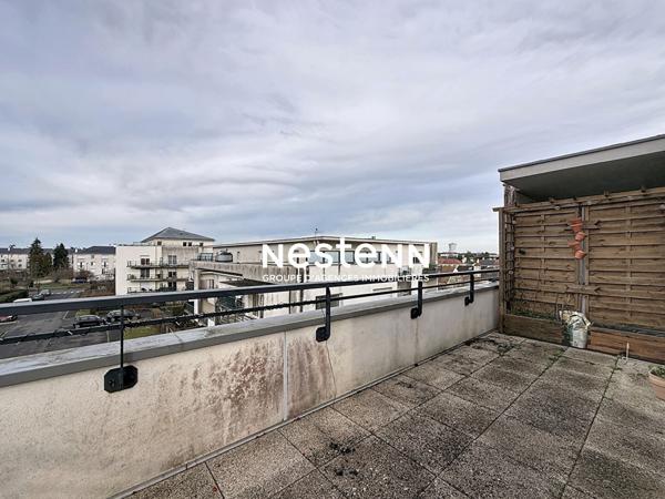 TOURS NORD - PROCHE TRAMWAY - Appartement T2 de 45.87 m2 en bon état avec place de parking