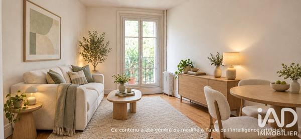 Appartement à vendre 2 pièces 47,81 m² Paris 18