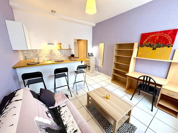 STUDIO MEUBLE A LOUER - BLOIS - QUARTIER CABOCHON, SECTEUR CALME, PARKING PRIVATIF